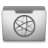 Aluminum Grey Network Icon 48x48 png